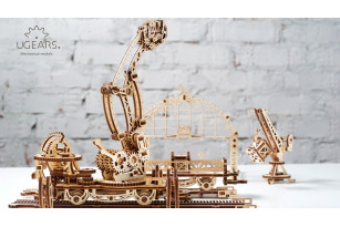 Manipulador sobre raíles – maqueta para construir